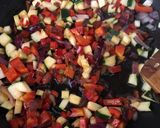 Foto del paso 1 de la receta Tallarines de arroz agridulces con ternera y verduras