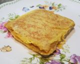 Foto langkah ke 3 dari resep Grilled cheese and egg.