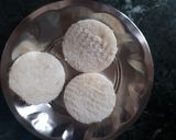A picture of step 3 of Bread Mithai.