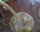 Foto langkah ke 4 dari resep Jus Melon Creamy.