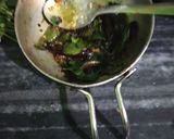 A picture of step 1 of Boondi Raita.