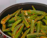 लाजवाब भरवा भिंडी(lajawab bharawa bhindi recipe in hindi) रेसिपी चरण 6 फोटो