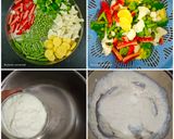 A picture of step 1 of Matka Veg Dum Biryani.