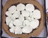 Foto del passaggio 5 della ricetta Galette integrale salata con melanzane