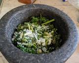 Wild Mustard garlic leaf and red dead nettle & wild onion dolmas recipe step 3 photo