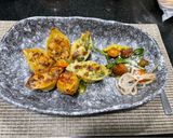 Foto del paso 10 de la receta: Conchas de pasta rellenas en tres tipos ! Cangrejo, vegetales, champiñones y tocino