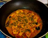A picture of step 7 of Niramish Paneer.