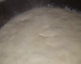 A picture of step 3 of Banana Halwa.