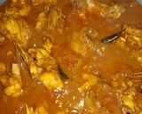 A picture of step 12 of Spicy coconut milk chicken curry.