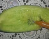 Foto langkah ke 1 dari resep Es Serut Melon Selasih.