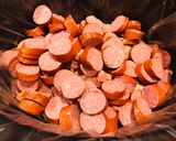 A picture of step 2 of Crockpot Chicken 🐔 Kielbasa Bites.