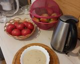 ,,Śliwkowe smoothie bowl z bakaliami,, krok przepisu 2 zdjęcie
