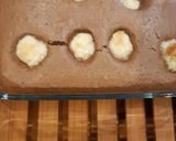 Une image de l'étape 3 de Dessert au chocolat et noix de coco.