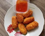 Foto langkah ke 6 dari resep Udang ayam keju gacoan kW ala mom Hanif 🌝.