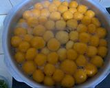 Foto langkah ke 2 dari resep Kolak candil biji salak kenyal kenyal.