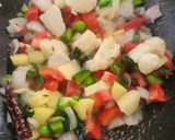 A picture of step 4 of Jowar Veg Pulao For Weight Loss - One Pot Meal In Pressure Cooker.