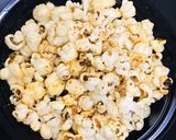 A picture of step 3 of Peri peri popcorns.
