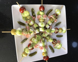 Foto del paso 4 de la receta: Brochetas Veraniegas 🏖