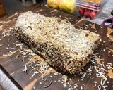 A picture of step 3 of Honey Pecan Coconut Crusted London Broil.