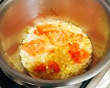 Foto del paso 1 de la receta: Arroz verde con carne de cerdoo