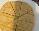 A picture of step 1 of Home made Cool Ranch Doritos.