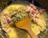 Une image de l'étape 3 de Cannelés de polenta au jambon.