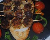 A picture of step 12 of Persian style meat balls.