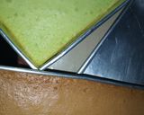 Foto langkah ke 6 dari resep Lapis Pandan Coklat.
