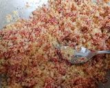 A picture of step 4 of Bread, beetroot and sev halwa.