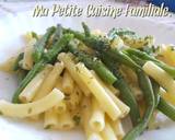 One pot pasta aux haricots verts étape de la recette 2 photo