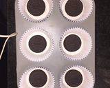Foto del paso 3 de la receta: Cupcakes de brownie con oreos! 🍫 🧁