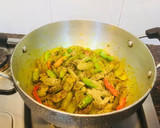 A picture of step 5 of Chilli and grapes Pickle.