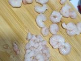 Lasaña de atún, gambas y verduras