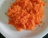 A picture of step 1 of Carrot Burfi/Gajar ki Burfi.