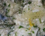 A picture of step 2 of Yuca Croquettes Stuffed with Mozzarella Cheese.