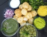 ગ્રીન મસાલા પાણીપુરી (Green Masala Panipuri Recipe In Gujarati) રેસીપી સ્ટેપ5ફોટો