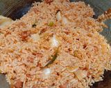 Foto langkah ke 2 dari resep Kimchi Bokkeumbap / Nasi Goreng Kimchi.