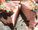 Foto del paso 10 de la receta: Tarta brownie con mousse de Cassis