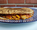 Foto del paso 7 de la receta: Quesadillas de pollo y champiñones