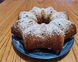 Foto del paso 4 de la receta: Torta de postrecito de vainilla con dulce de batata 🧡