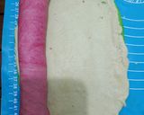 Foto langkah ke 8 dari resep Bakpao No Mixer Character Semangka.