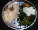 A picture of step 2 of Methi muthiya.