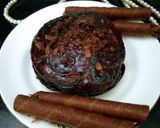 चॉकलेट पैन केक (Chocolate pan cake recipe in Hindi) रेसिपी चरण 5 फोटो