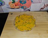 A picture of step 2 of Roti Patra(from leftover roti).