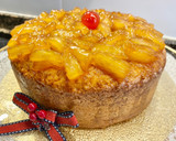 Foto del paso 9 de la receta: Pastel con piña y caramelo
