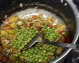 A picture of step 15 of Chinese vegetable rice (Chinese pulao).