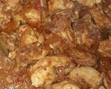 A picture of step 5 of Chicken khra masala koyla karahi.