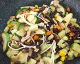 Hình bước làm 7 của món Cơm lứt rau củ Eat clean (22k) (314 calories)