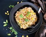 A picture of step 10 of Sweet Corn Egg Fried Rice.