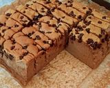 Foto langkah ke 12 dari resep Cotton cake cokelat with chococips (Oven Tangkring).